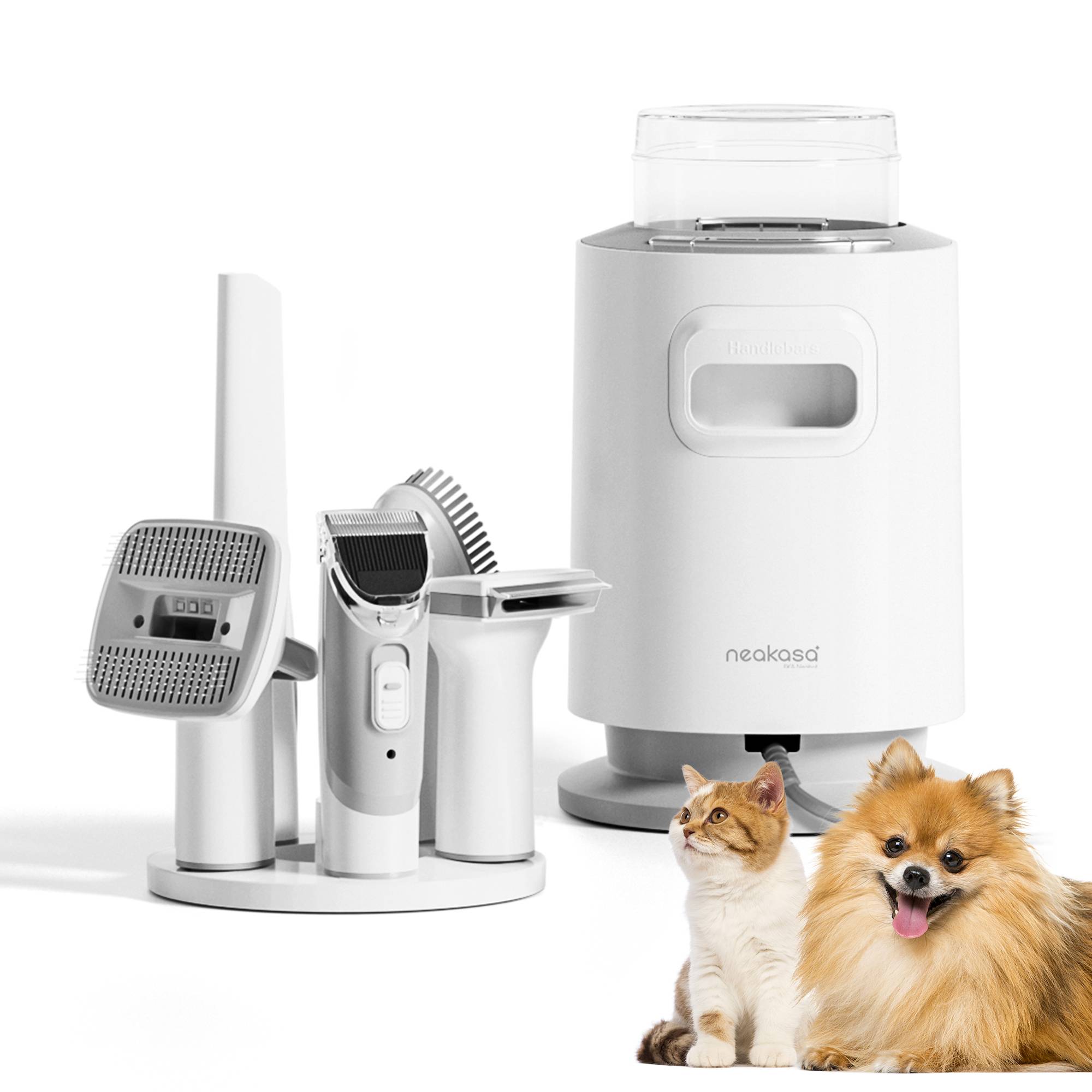 Neakasa P0 Pro - Kit de Toilettage pour Animaux de Compagnie 5-en-1 avec Aspirateur - Image 1