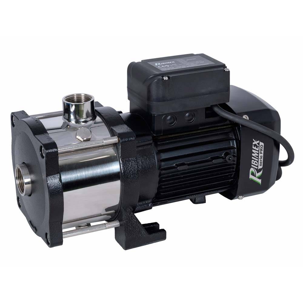 Ribimex - Pompe à eau de surface multicellulaire 4 turbines tout inox 950 w qualité alimentaire - Image 1