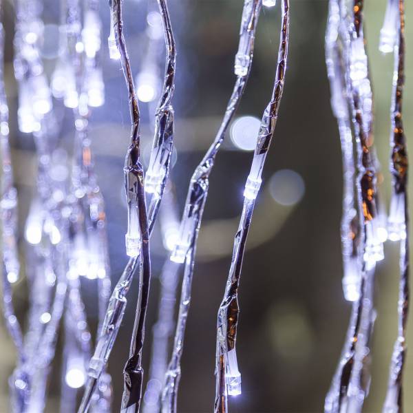 Branche lumineuse 1.2M 480 LEd blanc froid flash argentée Lotti - Image 7