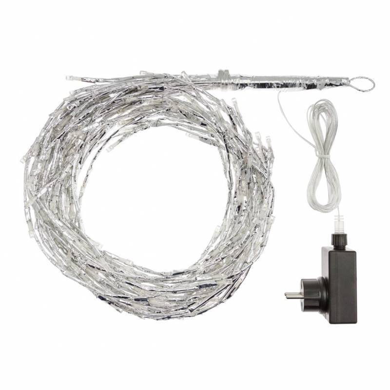 Branche lumineuse 1.2M 480 LEd blanc froid flash argentée Lotti - Image 5
