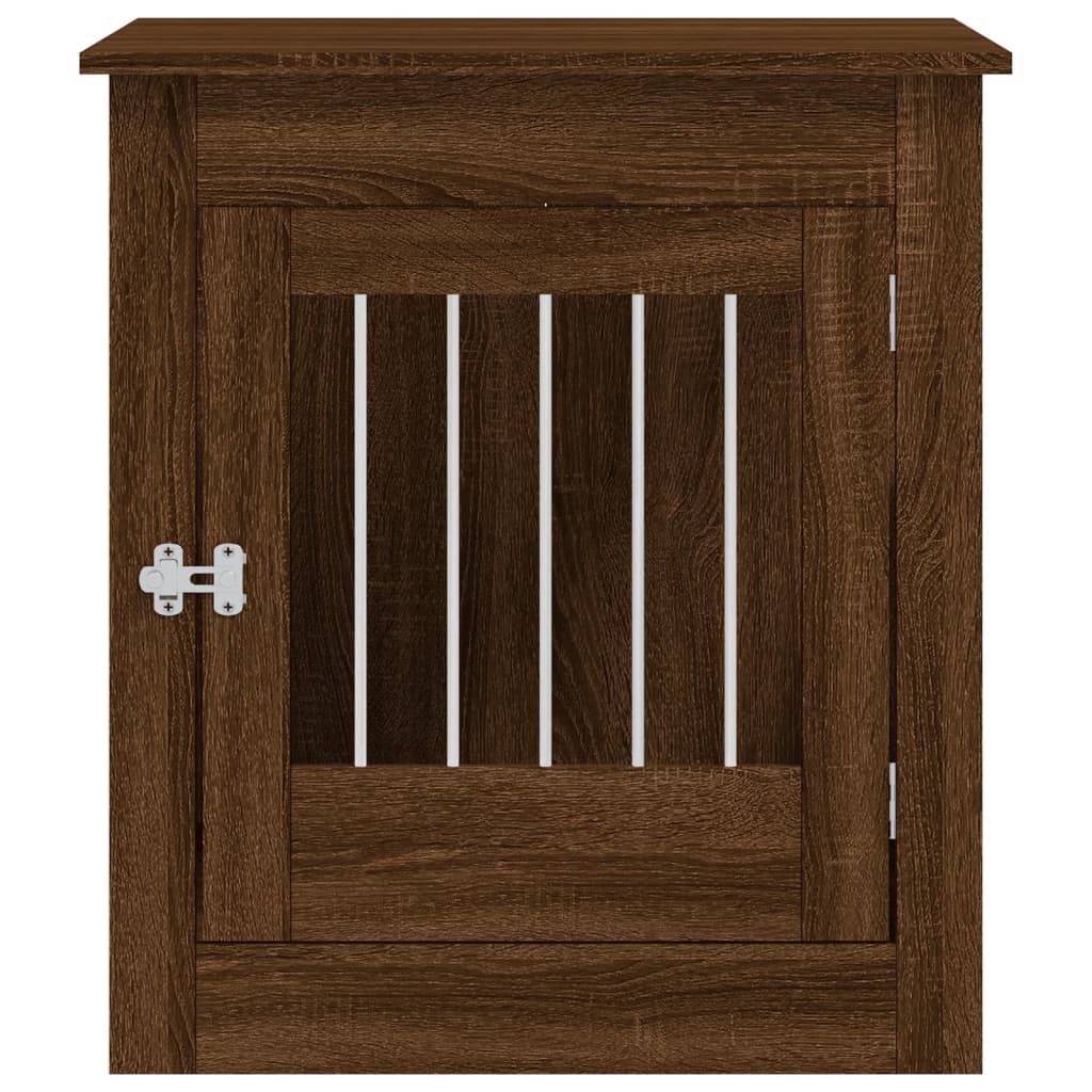 Niche plastique bois et acier marron 64,5x80x71 cm - Prolenta premium p365.8 - Image 7