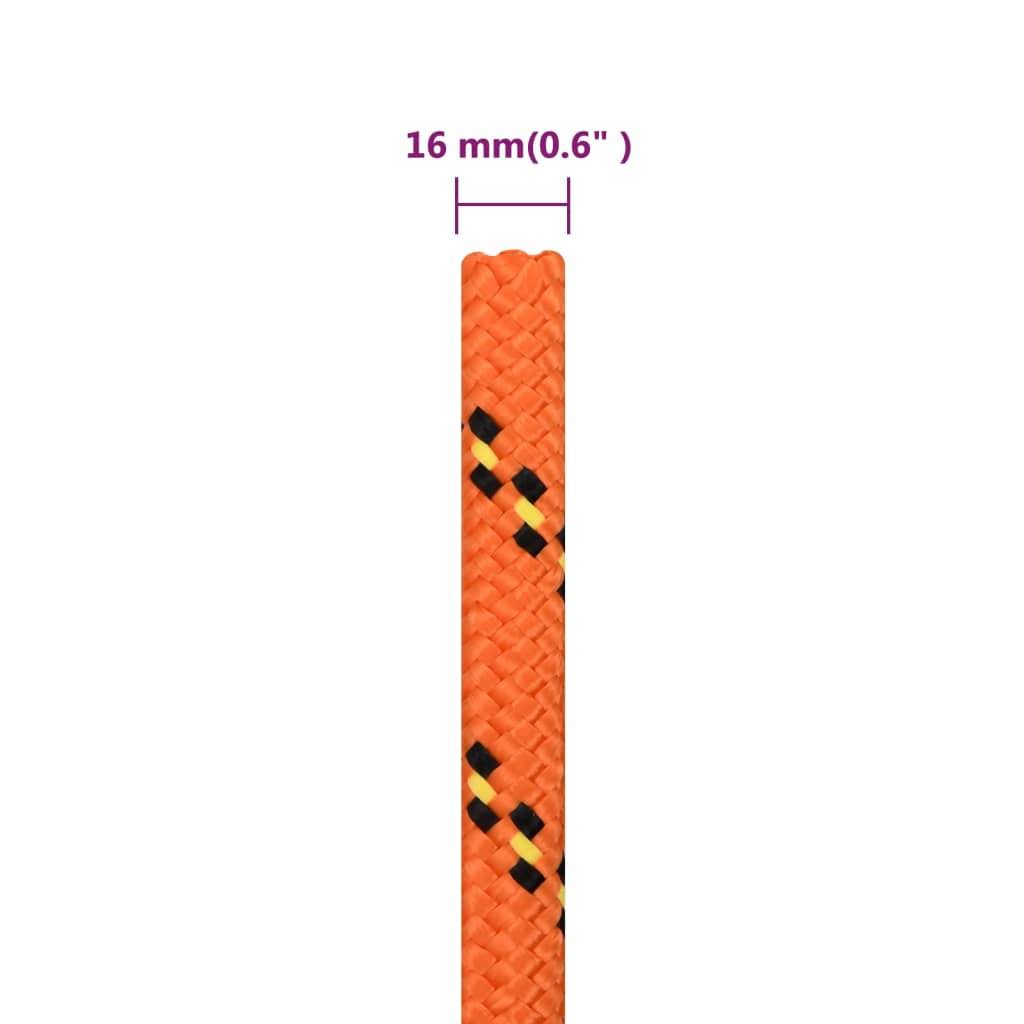 Corde de bateau Orange 16 mm 100 m Polypropylène Maison Chic - Image 6