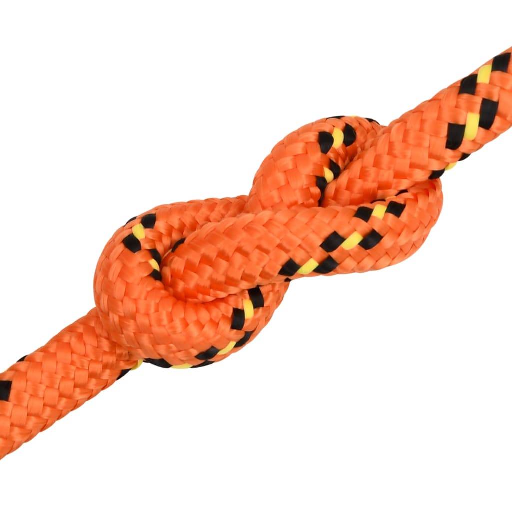 Corde de bateau Orange 16 mm 100 m Polypropylène Maison Chic - Image 5