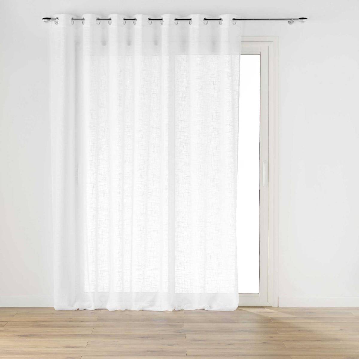 Rideau Voilage "Haltona" 240x240cm Blanc - Image 1