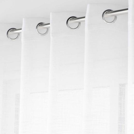 Rideau Voilage "Haltona" 240x240cm Blanc - Image 2
