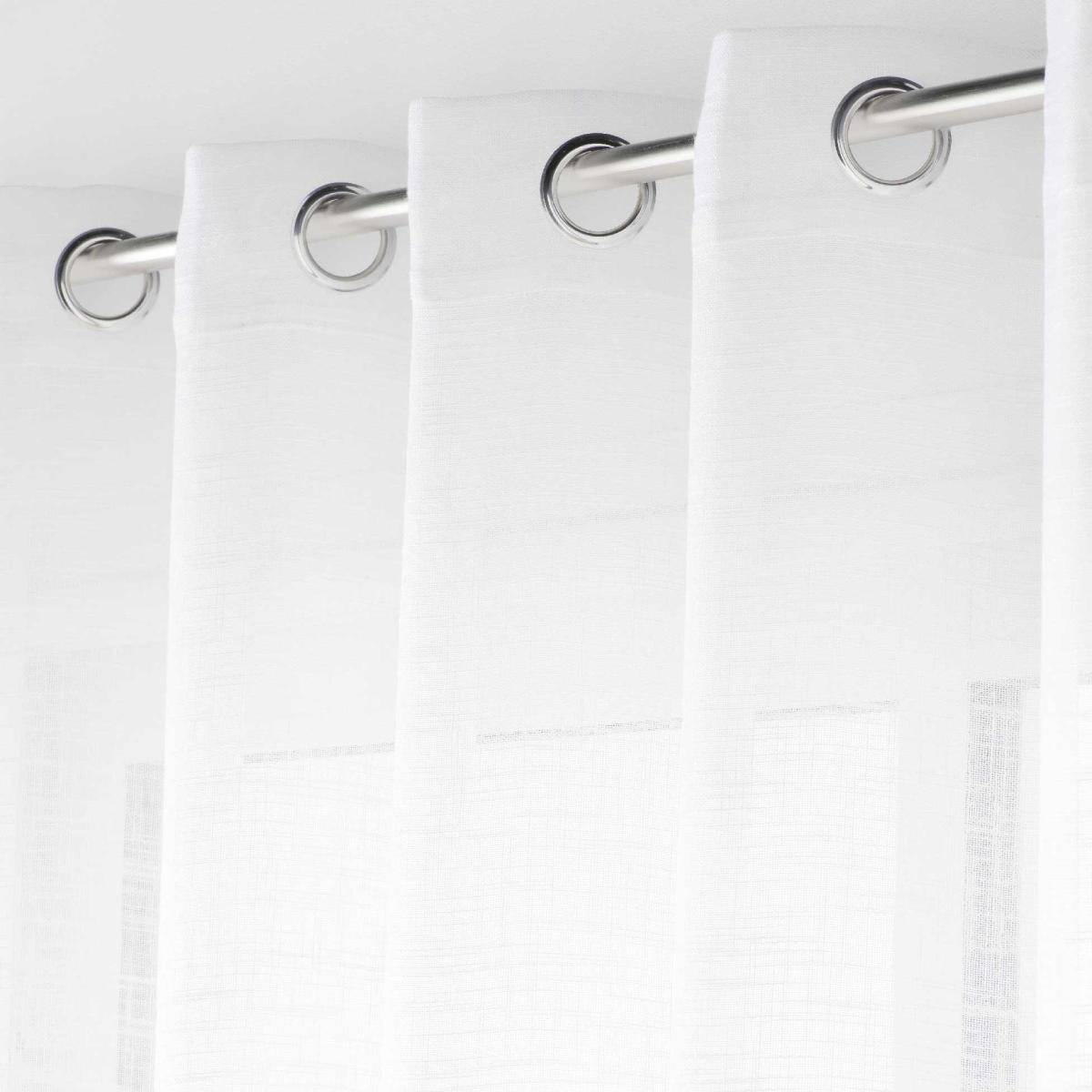 Rideau Voilage "Haltona" 240x240cm Blanc - Image 2