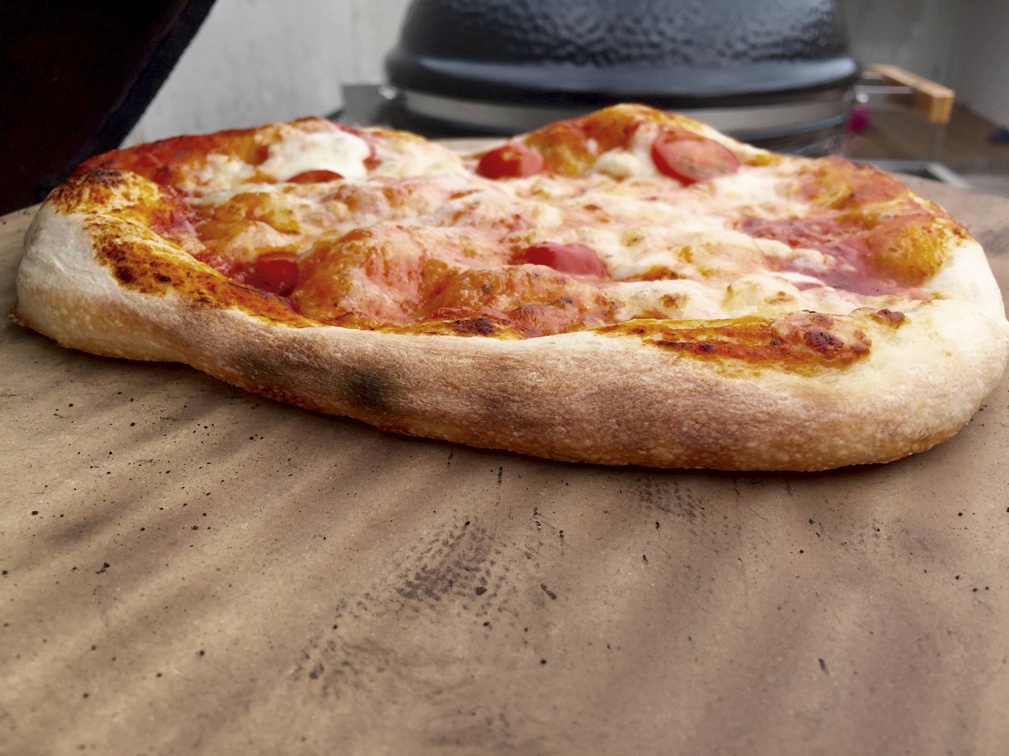 Kamado Monolith LeCHEF Pro Série 2.0 Noir + Chariot + Housse + Pierre Pizza - Image 9