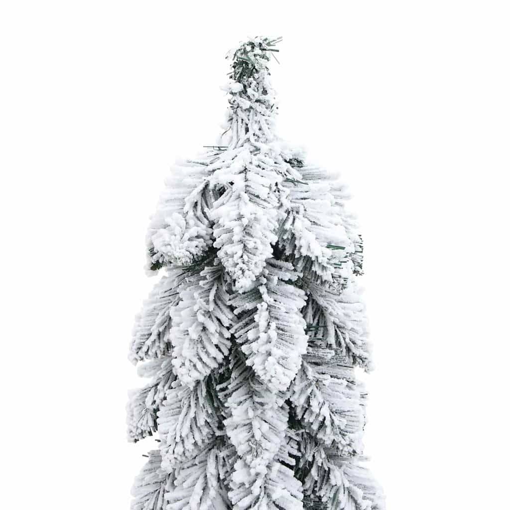 Vidaxl - Sapin de Noël artificiel pré-éclairé avec 30 LED/neige floquée vidaXL 357694 - Image 4