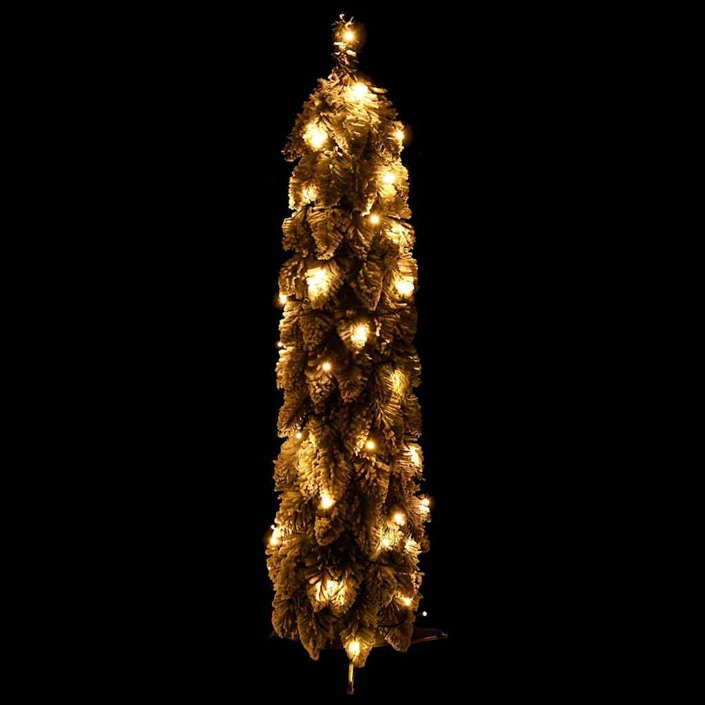 Vidaxl - Sapin de Noël artificiel pré-éclairé avec 30 LED/neige floquée vidaXL 357694 - Image 2