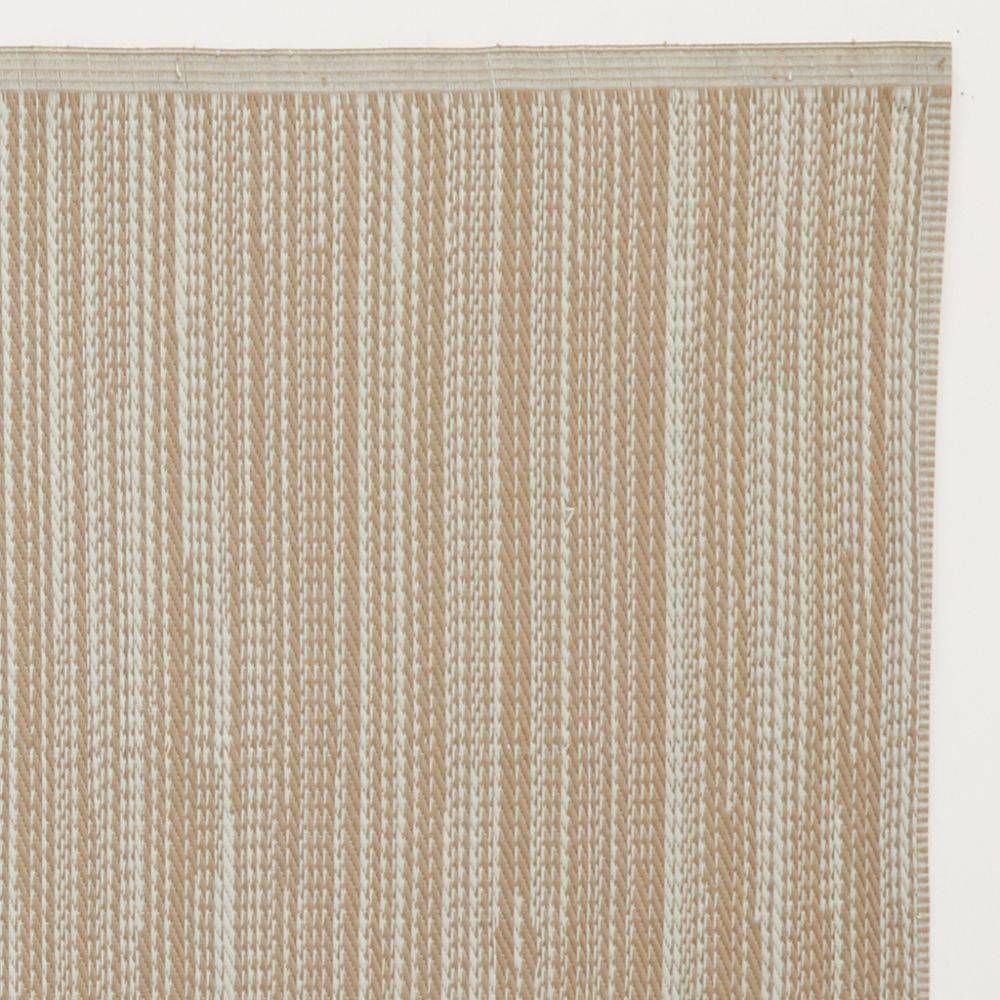 Aubry Gaspard - Grand tapis d'extérieur en polypropylène 160 x 230 cm Uni - Beige - Image 2