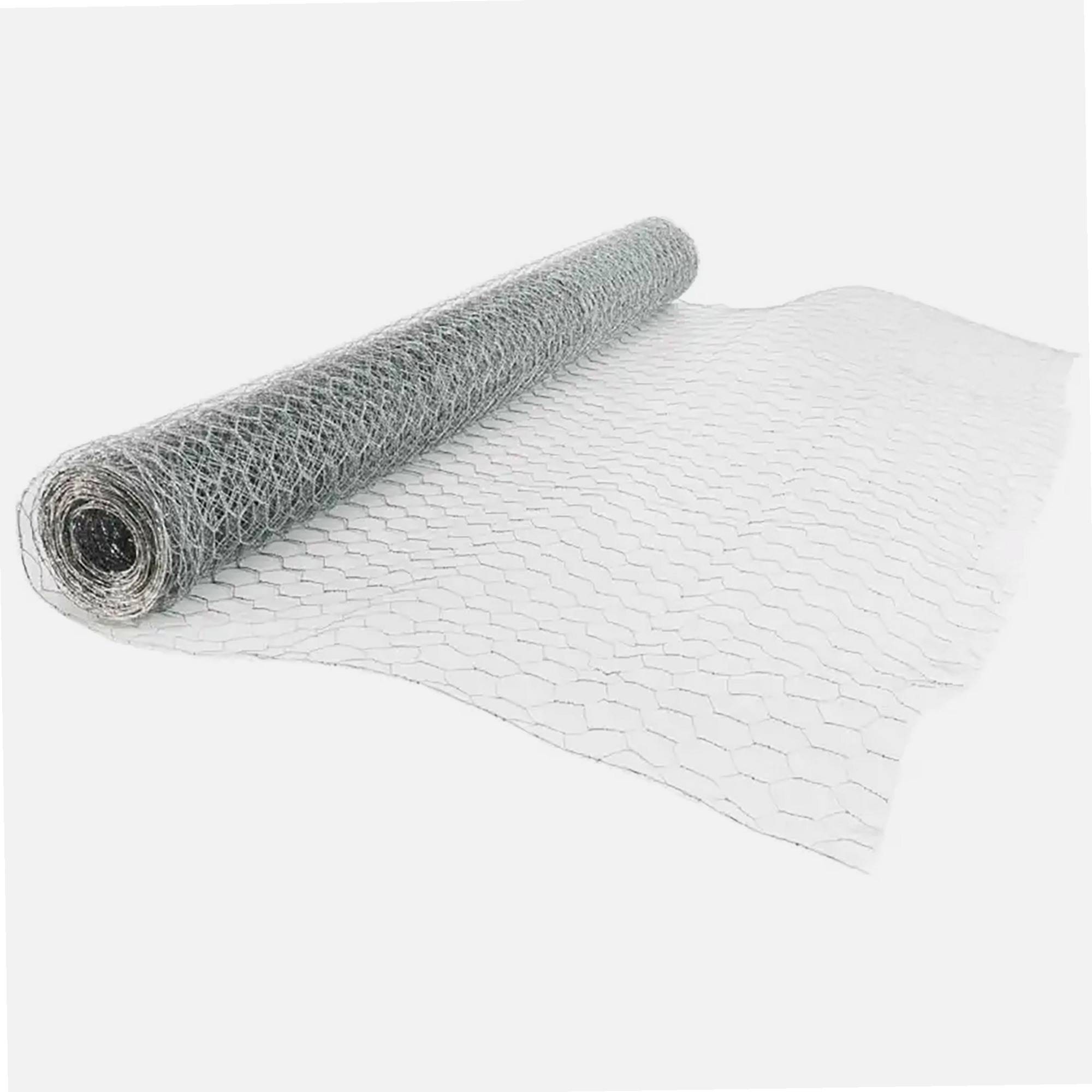 Grillage galvanisé mailles hexagonales de 25 mm WERKA PRO - 0,5 x 2,5m - Image 3