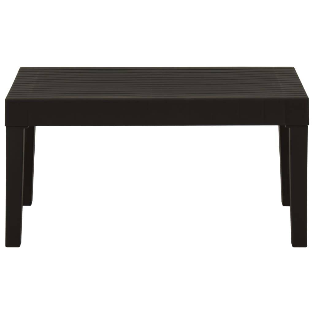 Vidaxl - Salon de jardin 4 pcs avec coussins Plastique Gris vidaXL 3059832 - Image 9