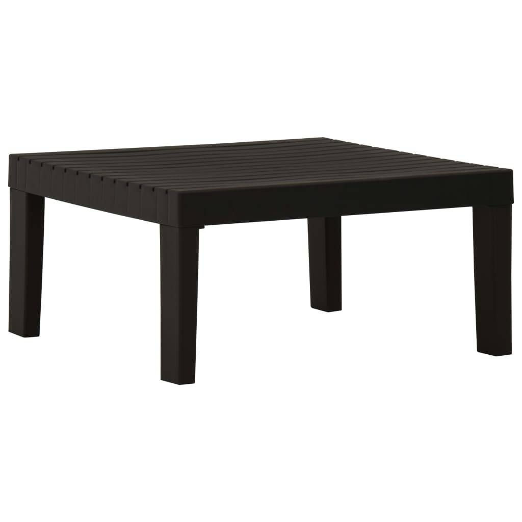 Vidaxl - Salon de jardin 4 pcs avec coussins Plastique Gris vidaXL 3059832 - Image 8