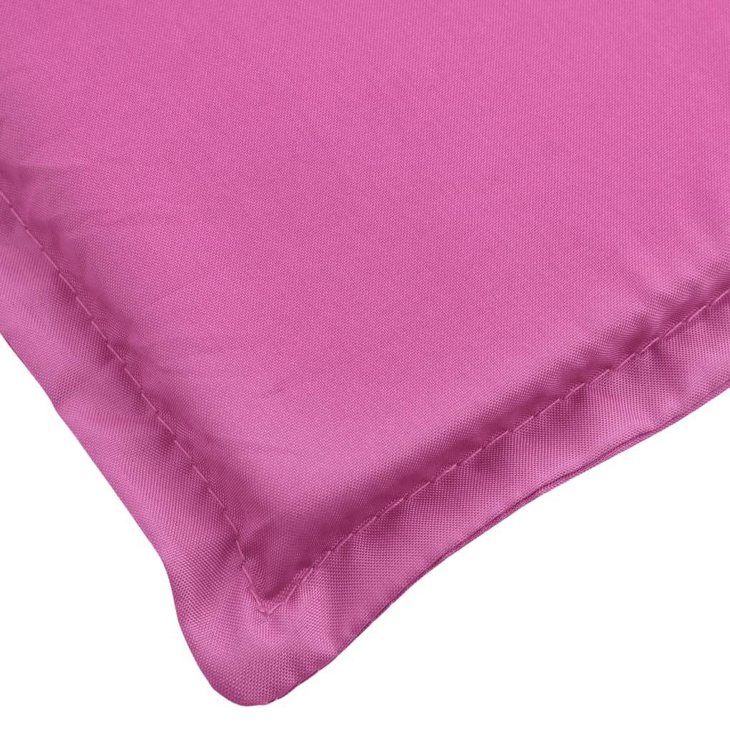 PANGIVO - Coussin de chaise longue tissu oxford rose 200 x 70 x 4 cm - PANGIVO - Image 6