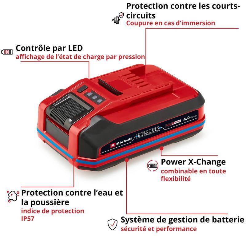 Einhell - Batterie étanche 18V 4,0Ah SEALED PXC Plus Einhell - Image 2