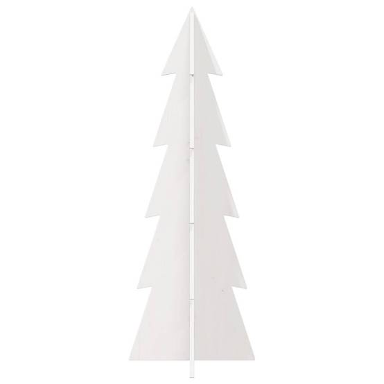 Grand Sapin de Noël Bois Blanc Design Scandinave Intérieur 112 cm – ComfortXL Outdoor Living - Image 3