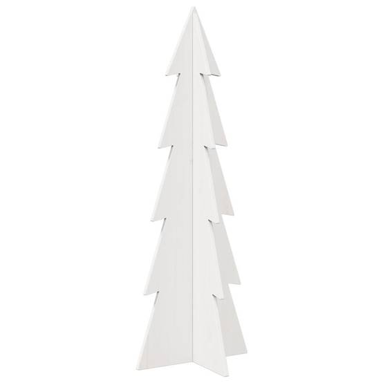 Grand Sapin de Noël Bois Blanc Design Scandinave Intérieur 112 cm – ComfortXL Outdoor Living - Image 5