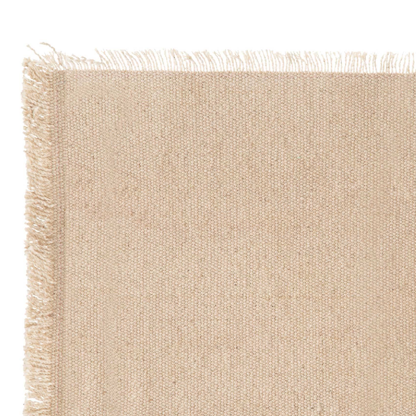 Set de table à franges - SECRET DE GOURMET - Coton - Beige - Image 2