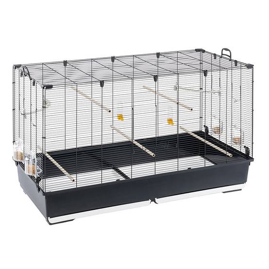 Ferplast - Ferplast Volière Cage à Oiseaux PIANO 8 Grande Cage pour Oiseaux, Canaris, Pinsons, Perruches Ondulées, Inséparables, en Métal, Accessoires inclus - Image 1