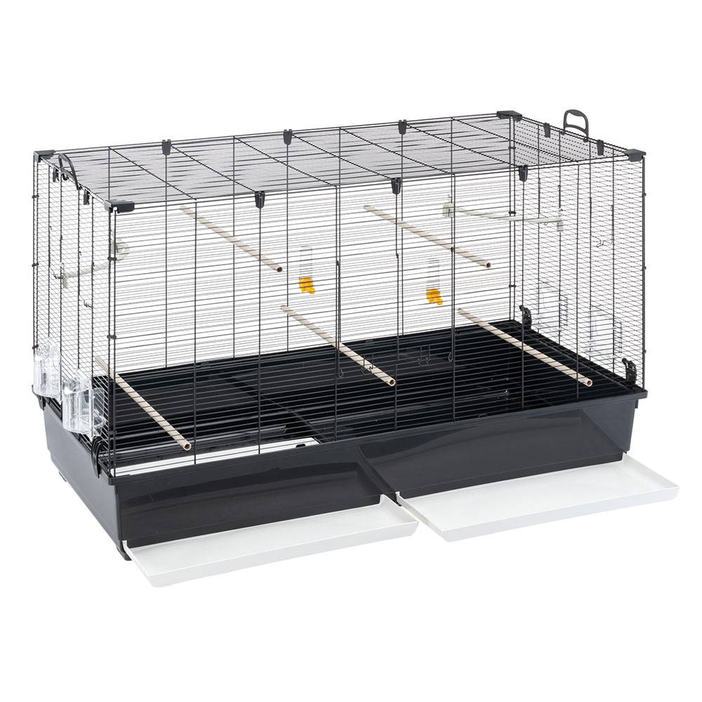 Ferplast - Ferplast Volière Cage à Oiseaux PIANO 8 Grande Cage pour Oiseaux, Canaris, Pinsons, Perruches Ondulées, Inséparables, en Métal, Accessoires inclus - Image 5