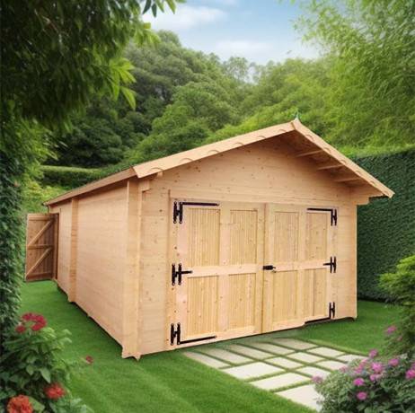 Garage en bois Vendôme 18.97 m² - Image 2