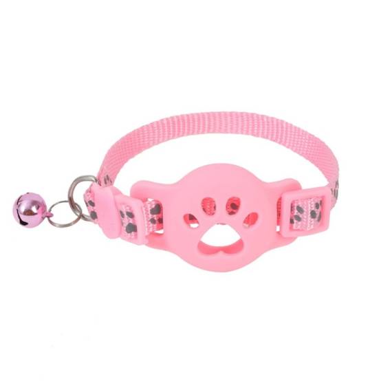 IntiMeg - Collier réfléchissant pour chat avec clochette Rose IntiMeg - Image 2