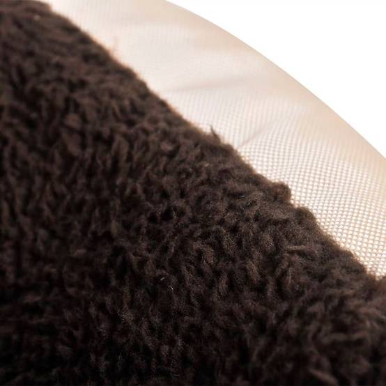 Panier pour chien polyester beige et marron 65 x 48 x 18 cm - PANGIVO - Image 4