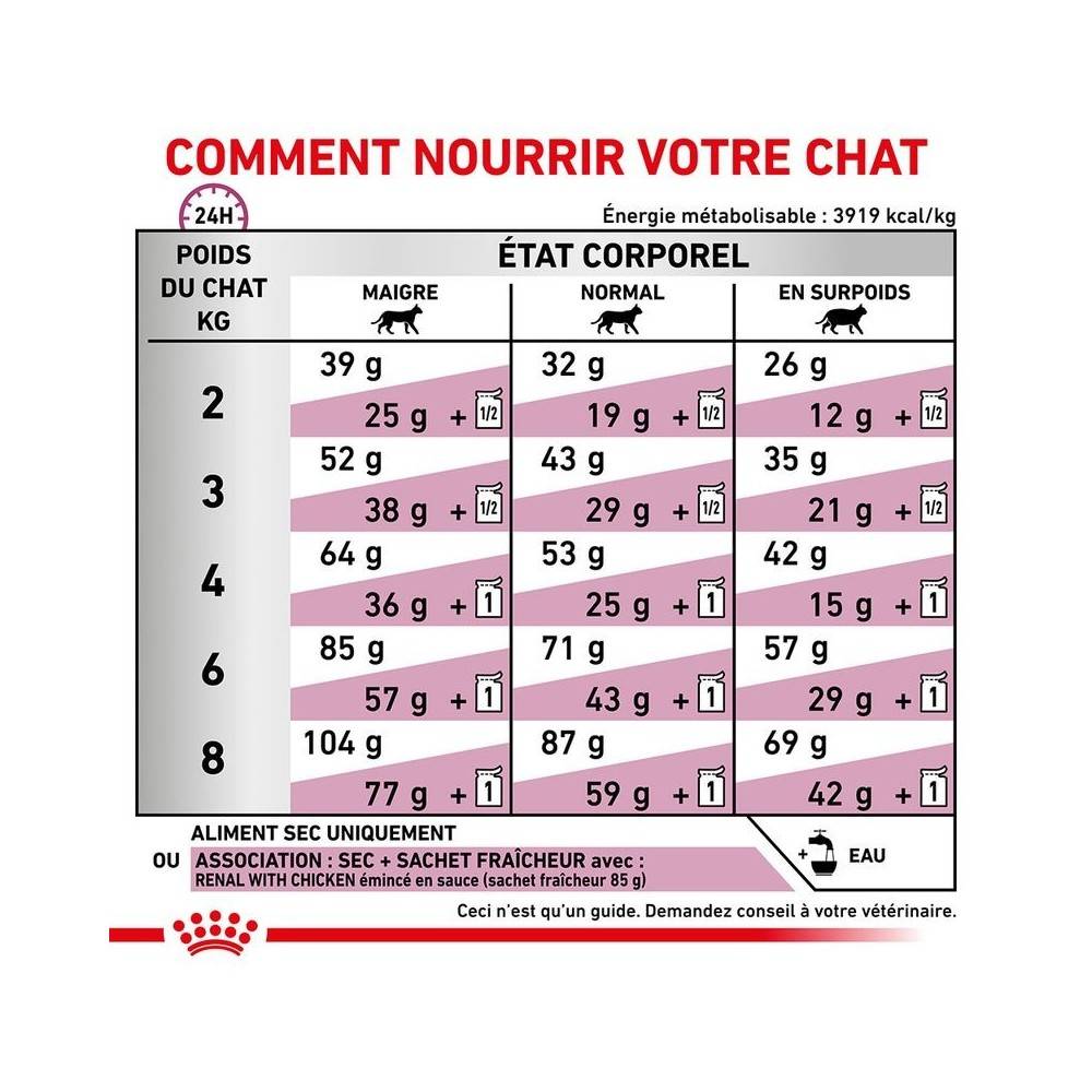 Royal Canin - Croquettes chat VETERINARY CAT RENAL SPECIAL - Royal Canin 4 kg - Image 7