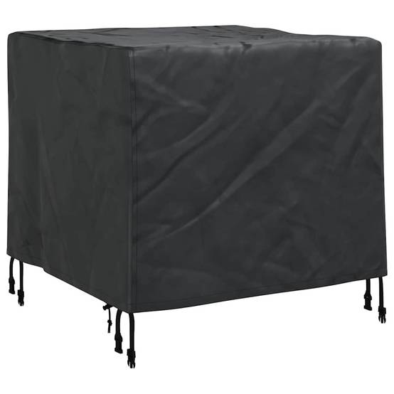 ComfortXL - Housse de Protection Carrée Tissu Oxford 210D Imperméable pour Chaise de Jardin Noir 64x64x65 cm – ComfortXL Outdoor Living - Image 3