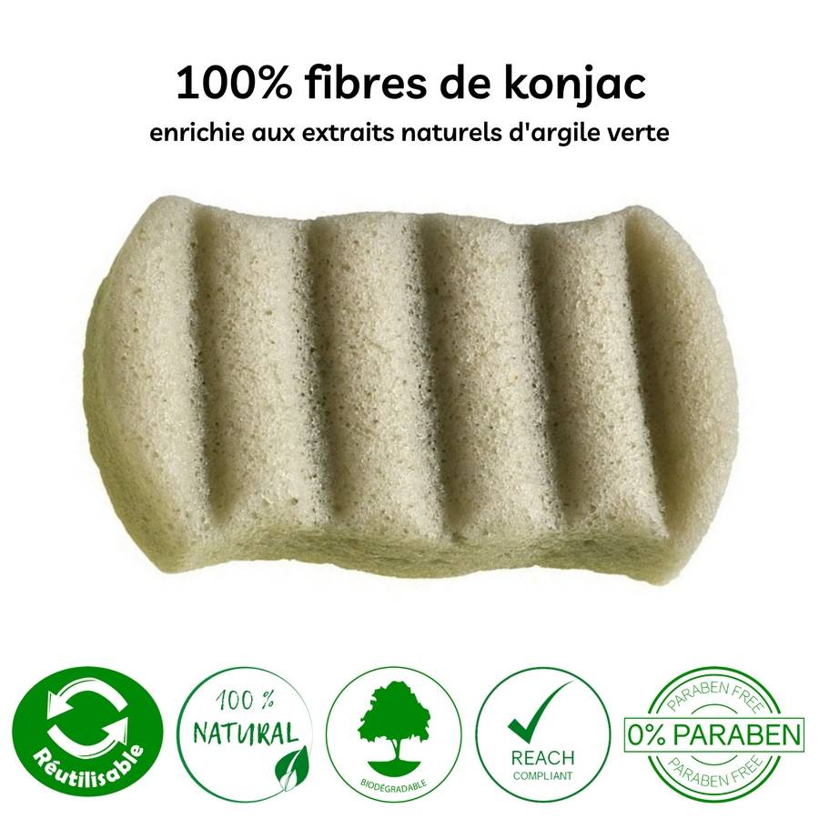 Pack Beauté Soin du Visage - Roller Visage + Gua Sha Quartz Rose + Éponges Konjac + Autres Accessoires Beauté & Bien-être - Image 7