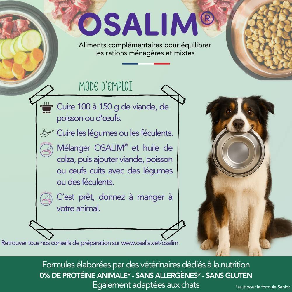 Osalim digest+ Chien - Laboratoire Osalia 500 g - Image 5