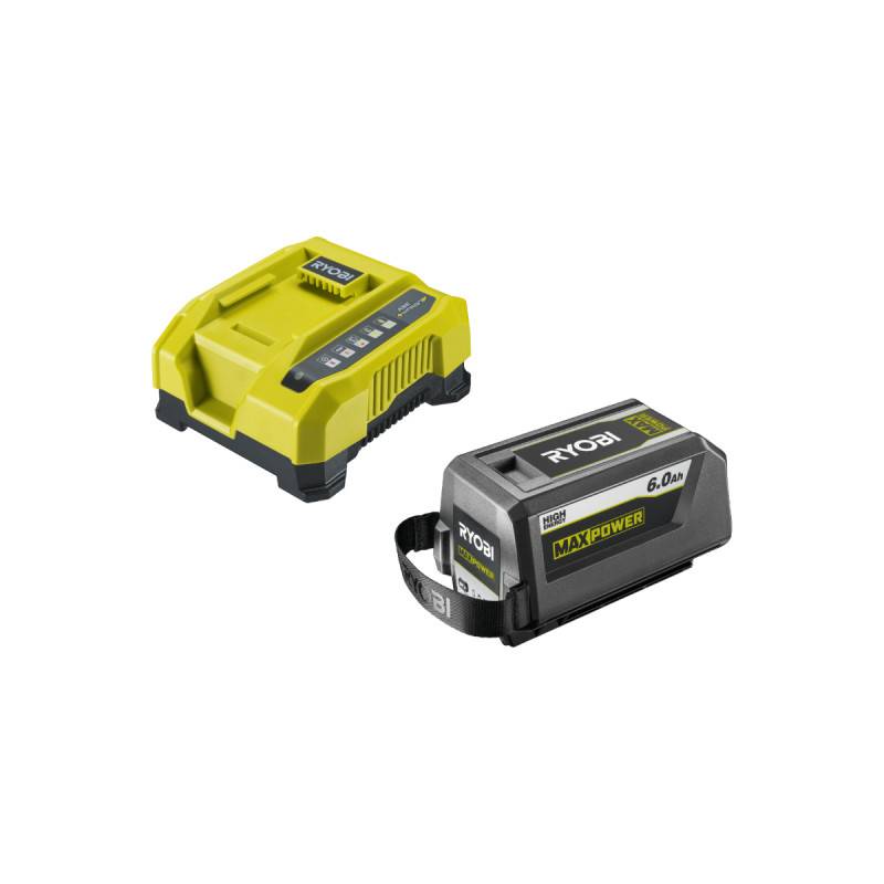 Ryobi - Batterie RYOBI - RY36BK60B-160 - 36V Max Power - 6.0Ah - 1 Chargeur rapide