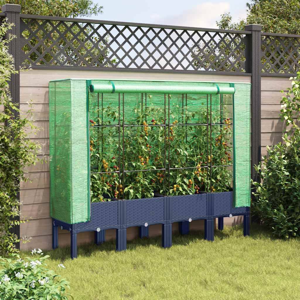 Prolenta Premium - Jardinière polypropylène gris  160 x 40 x 44 cm  - Prolenta premium p365.4 - Image 3