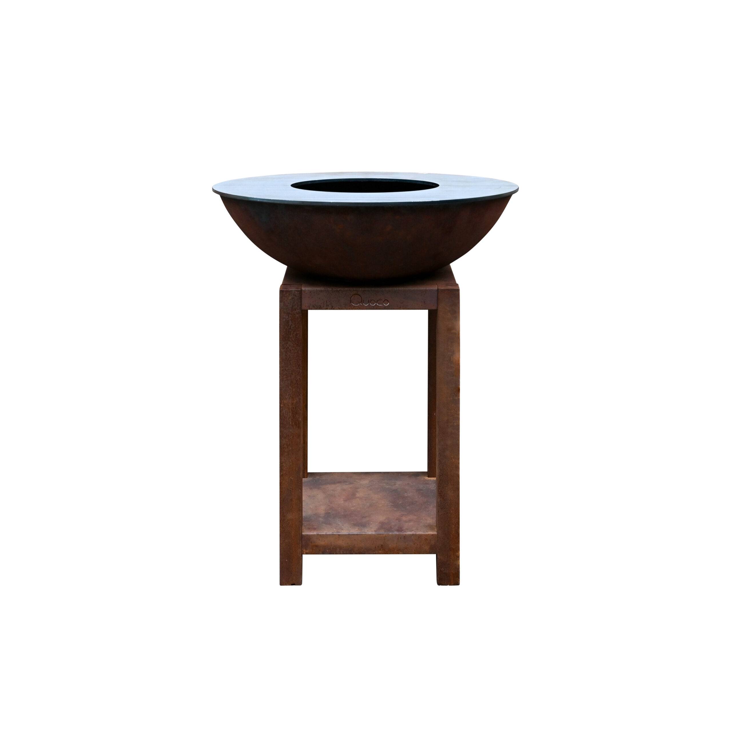 Brasero Piatto Montabile Small Corten diam72- Quoco - Image 2