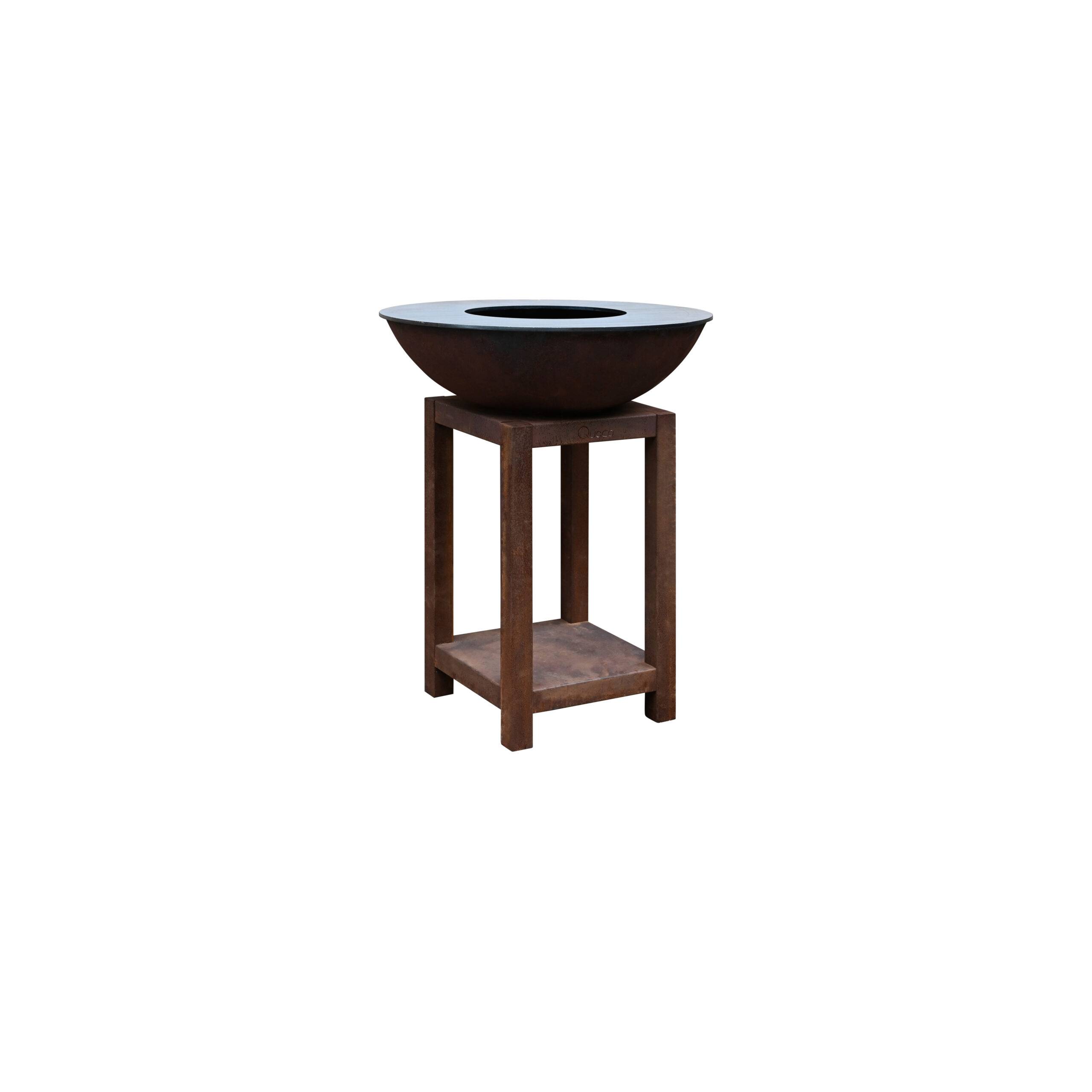 Brasero Piatto Montabile Small Corten diam72- Quoco - Image 3