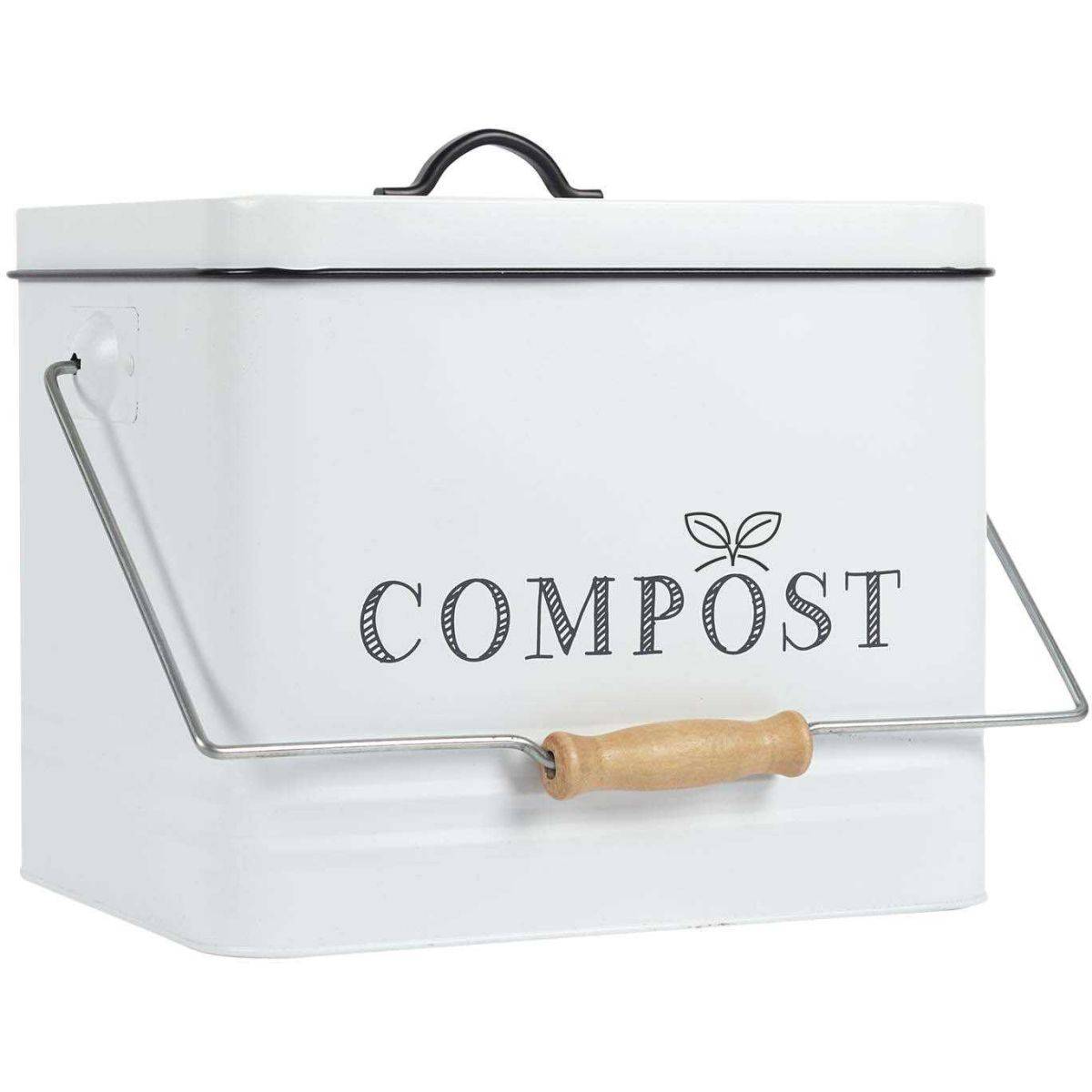 Cook Concept - Poubelle de cuisine à compost vintage 10 litres Cook Concept - Image 1