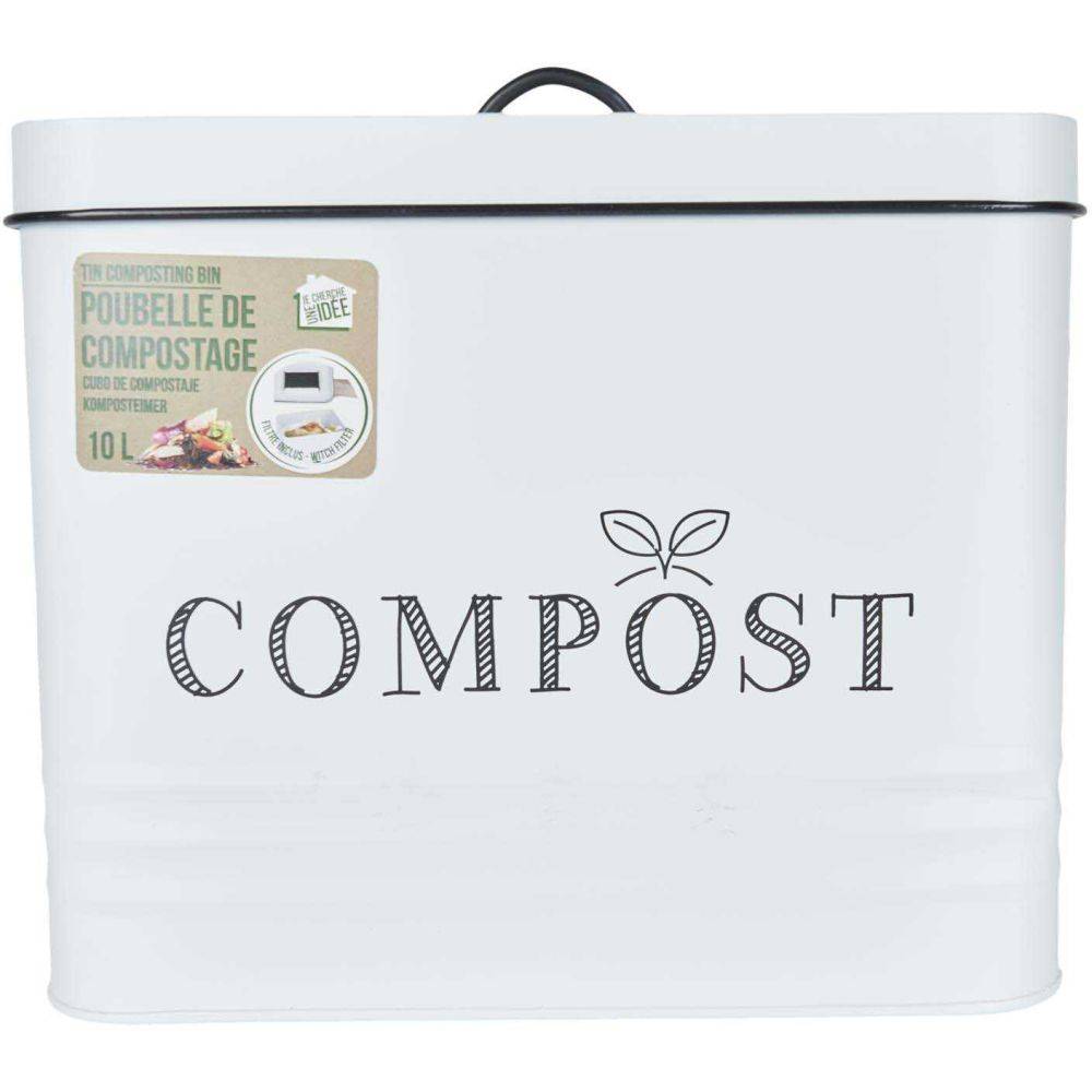 Cook Concept - Poubelle de cuisine à compost vintage 10 litres Cook Concept - Image 4