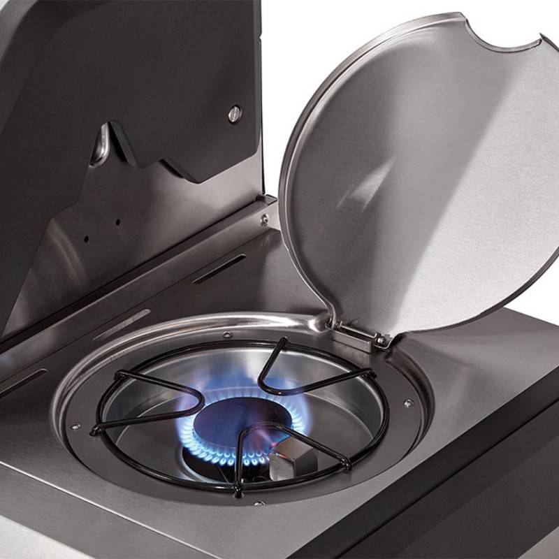 ENDERS - Barbecue Kansas II Pro 4 SIK Profi Turbo - 4 brûleurs dont 1 Turbo Zone - 1 brûleur arrière infrarouge - Image 4