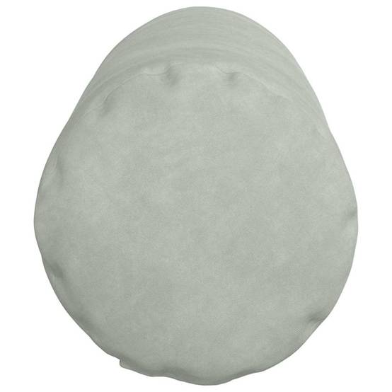 Lot de 2 Traversins Déco Velours Côtelé Confort Housse Amovible pour Salon Chambre Gris Clair 25x70 cm – ComfortXL Outdoor Living - Image 7