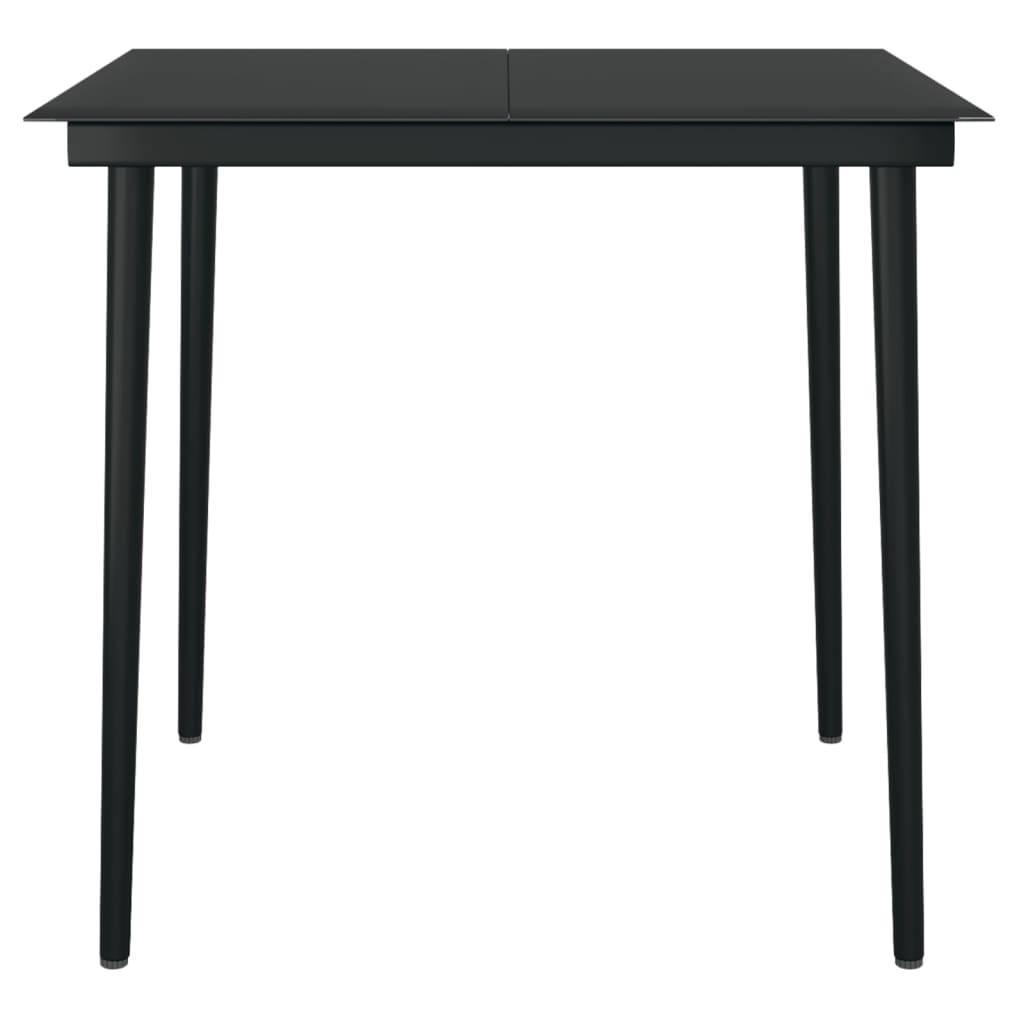 Vidaxl - Ensemble à manger de jardin coussins 3 pcs Résine tressée Verre vidaXL 3099733 - Image 7