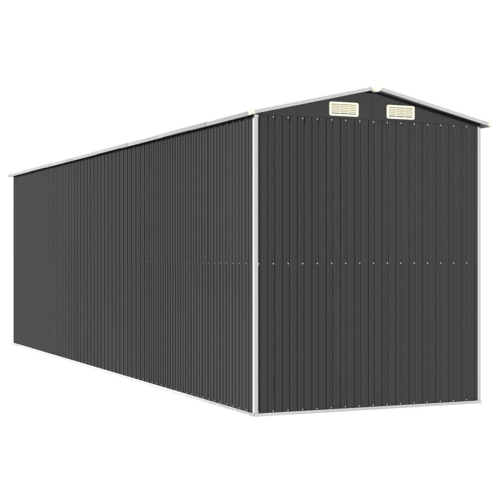 Vidaxl - Abri de jardin Anthracite 192x689x223 cm Métal galvanisé vidaXL 3147455 - Image 7