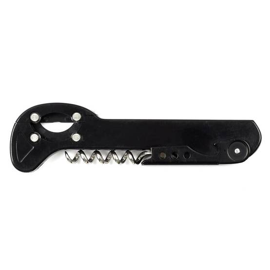 Cook Concept - Tire-Bouchon 3 en 1 "Décapsuleur" 14cm Noir - Image 1