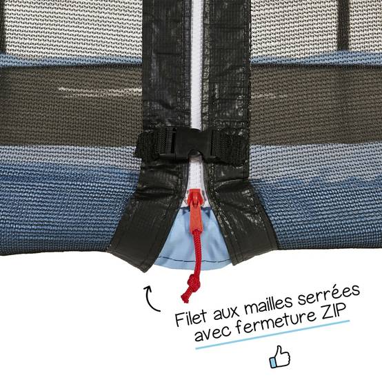 Kangui - Trampoline de jardin 250 cm + échelle + bâche de protection + kit d'ancrage Kangui - Image 3