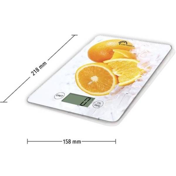 Balance de Cuisine Electronique de Precision  - Slim - Orange - Image 4