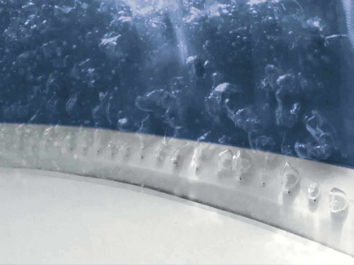 Kit spa gonflable Intex PureSpa Blue Navy rond Bulles 6 places + 6 filtres - Image 5