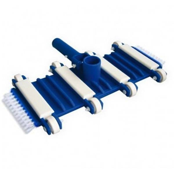 Balai aspirateur manuel 8 roues + brosses latérales BFLEX Nmp