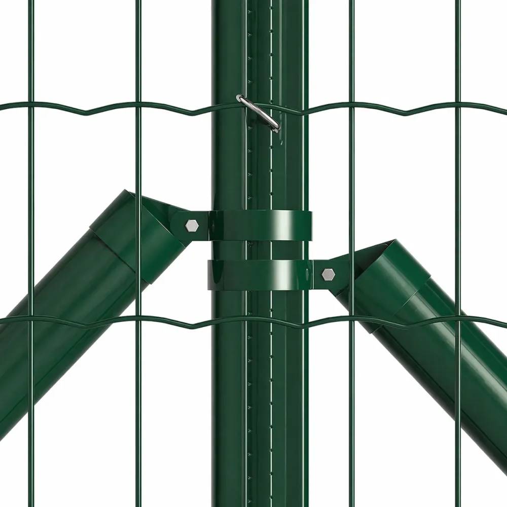 Kit complet 60 m de rouleaux grillage soudé PVC - Maille 100x50mm - Fil 2,1mm - Hauteur 1,20 m - Image 10