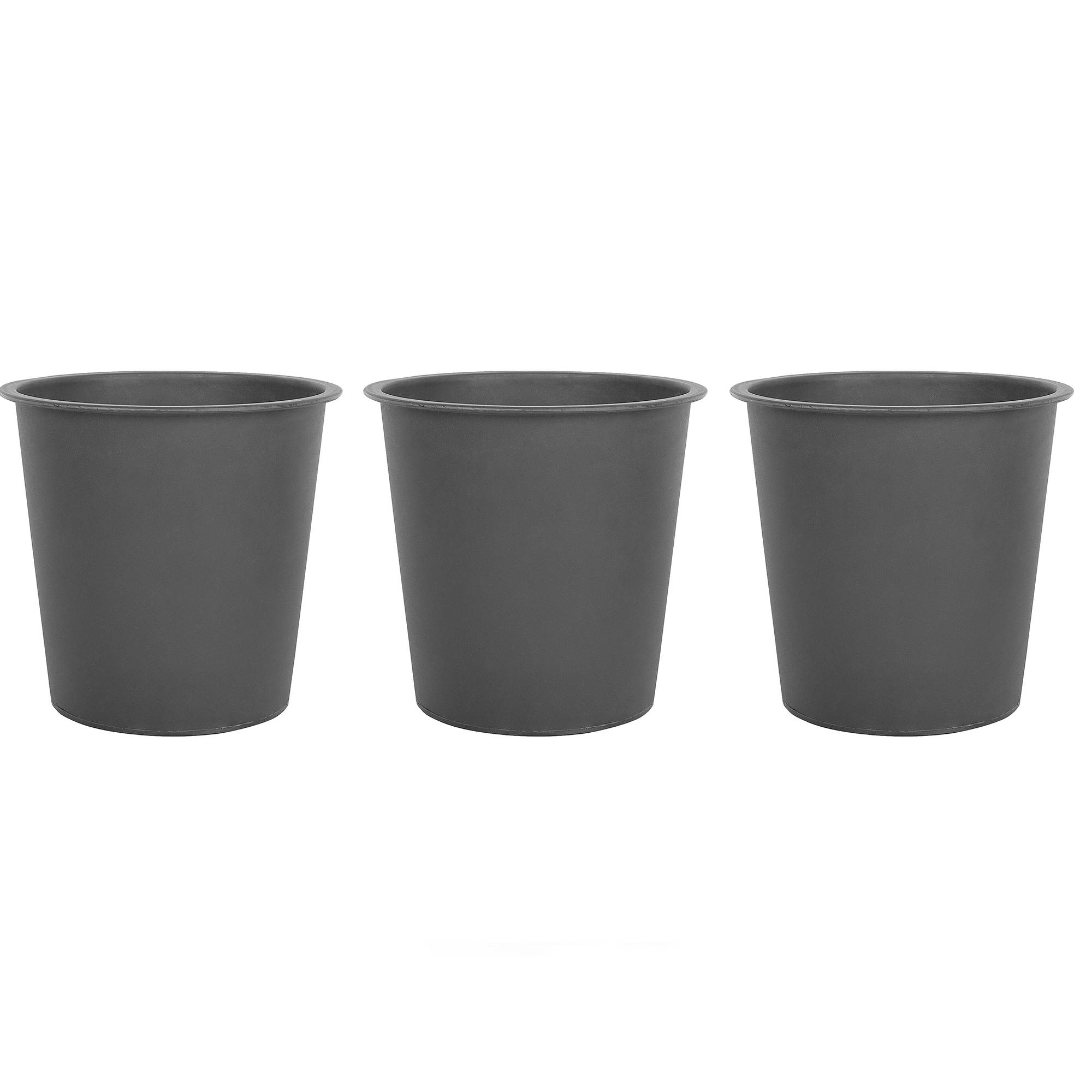 Beliani - Insert Rond Noir Synthétique ⌀ 26 cm pour Pot de Fleurs UV Résistant pour Intérieur et Extérieur Imperméable - Image 1