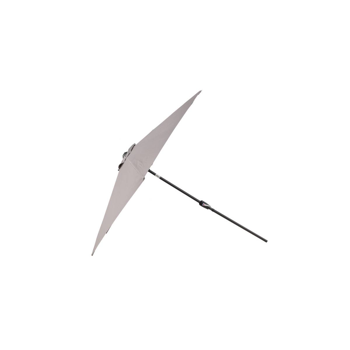 Parasol Inclinable "Leeds" 300cm Gris - Image 4