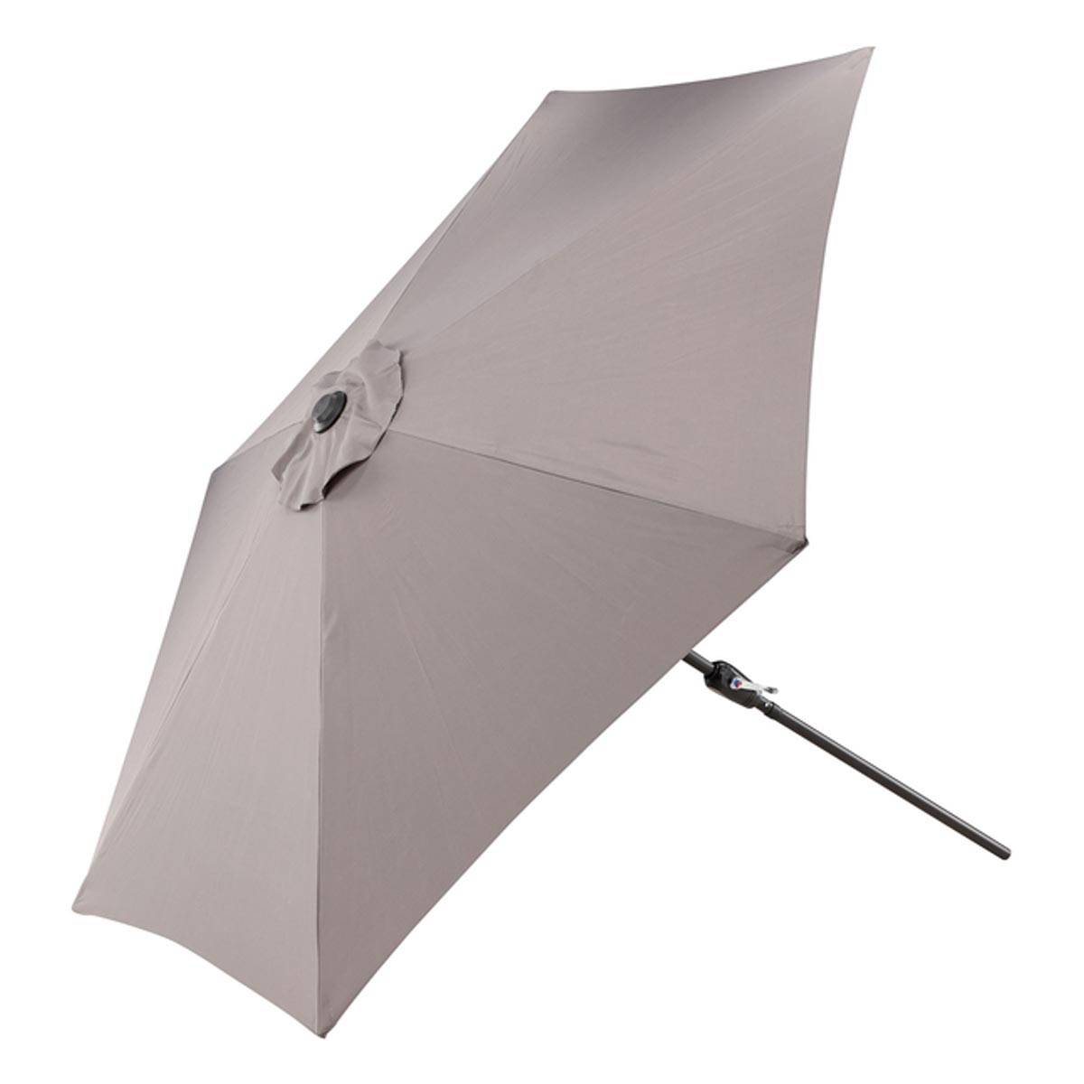 Parasol Inclinable "Leeds" 300cm Gris - Image 1